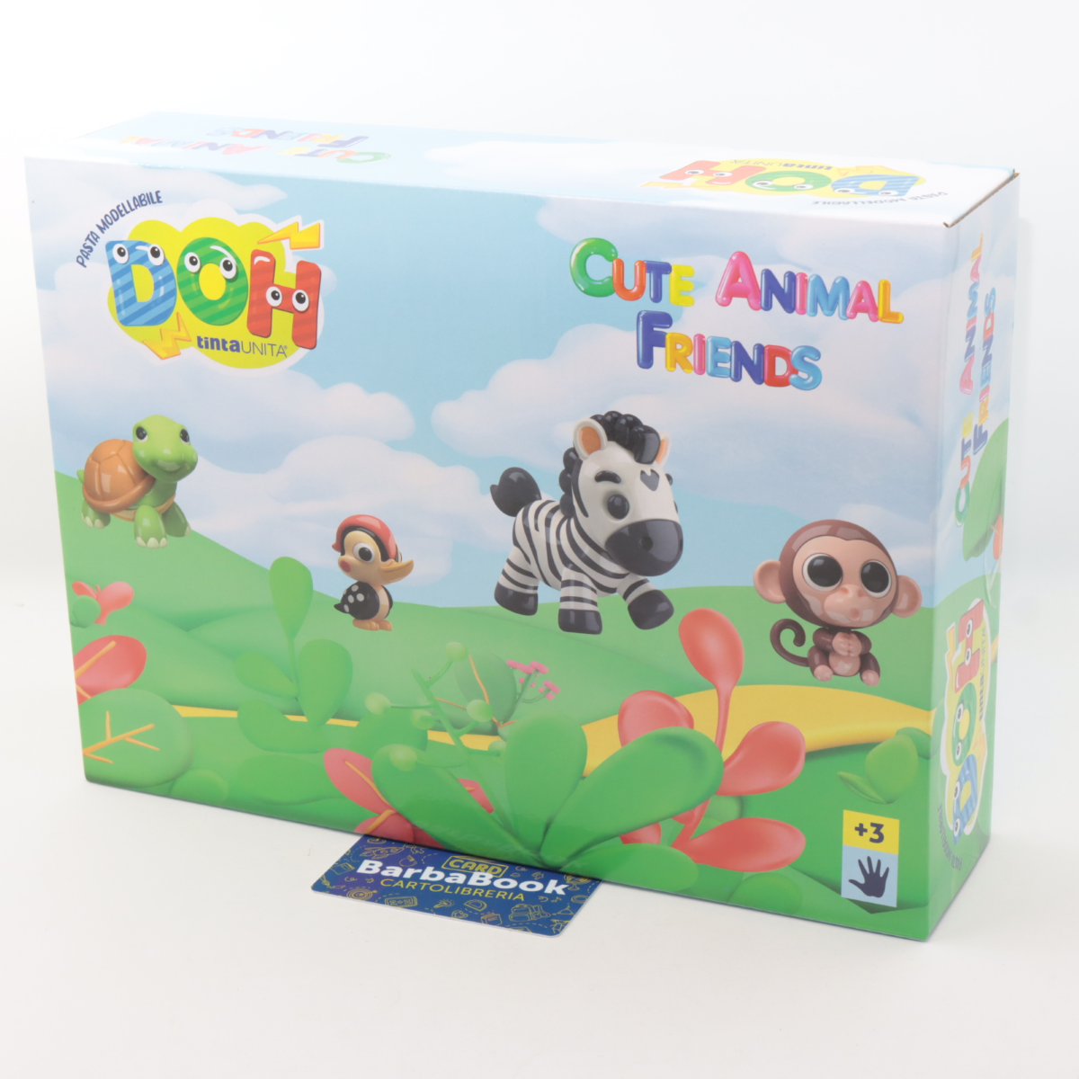 SET PASTA MODELLABILE DOH DOLCI ANIMALI TINTA UNITA 61771