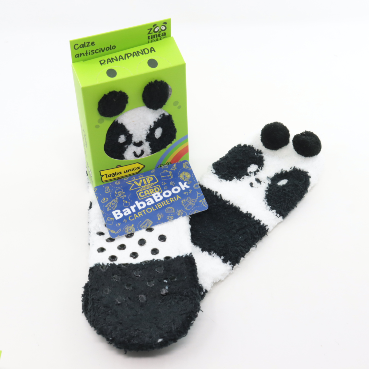 CALZINI ANTISCIVOLO TINTAUNITA ZOO 61747 RANA/PANDA