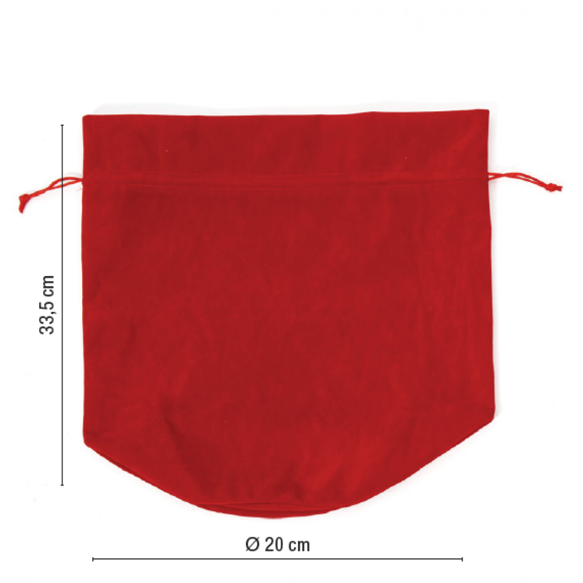 SACCO VELLUTO VELVET BAGS CM. 20 X 33,5 ART. 18573