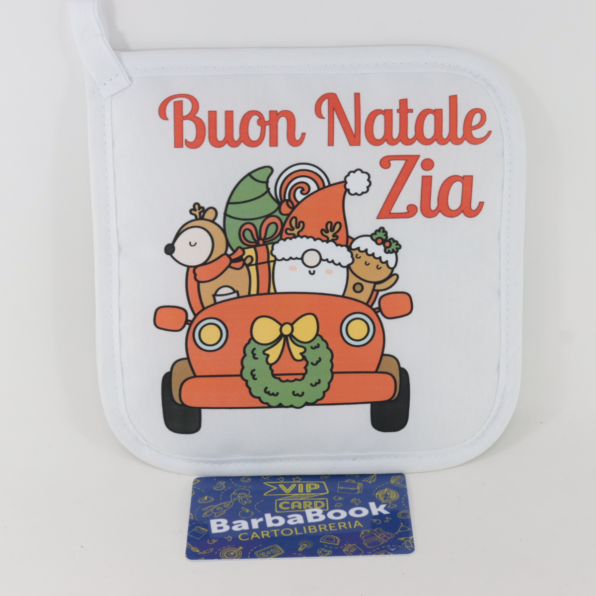 PRESINA DA FORNO BUON NATALE ZIA CM. 17 X 17 ART. PRF 