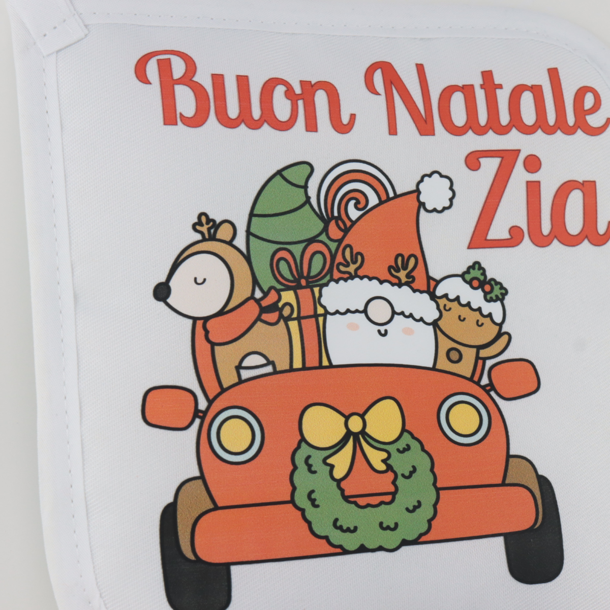 PRESINA DA FORNO BUON NATALE ZIA CM. 17 X 17 ART. PRF 
