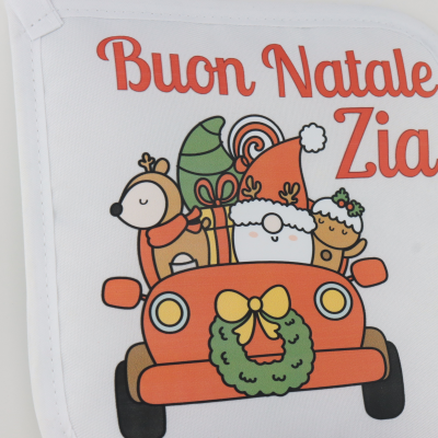PRESINA DA FORNO BUON NATALE ZIA CM. 17 X 17 ART. PRF 