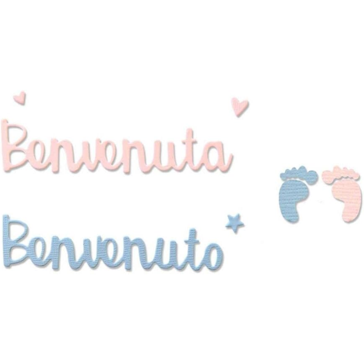FUSTELLA SIZZIX 662623 BENVENUTO-A THINLITS