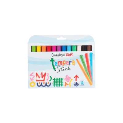 TEMPERA SOLIDA COLOURBOOK KIDS COL24084 12 COLORI 