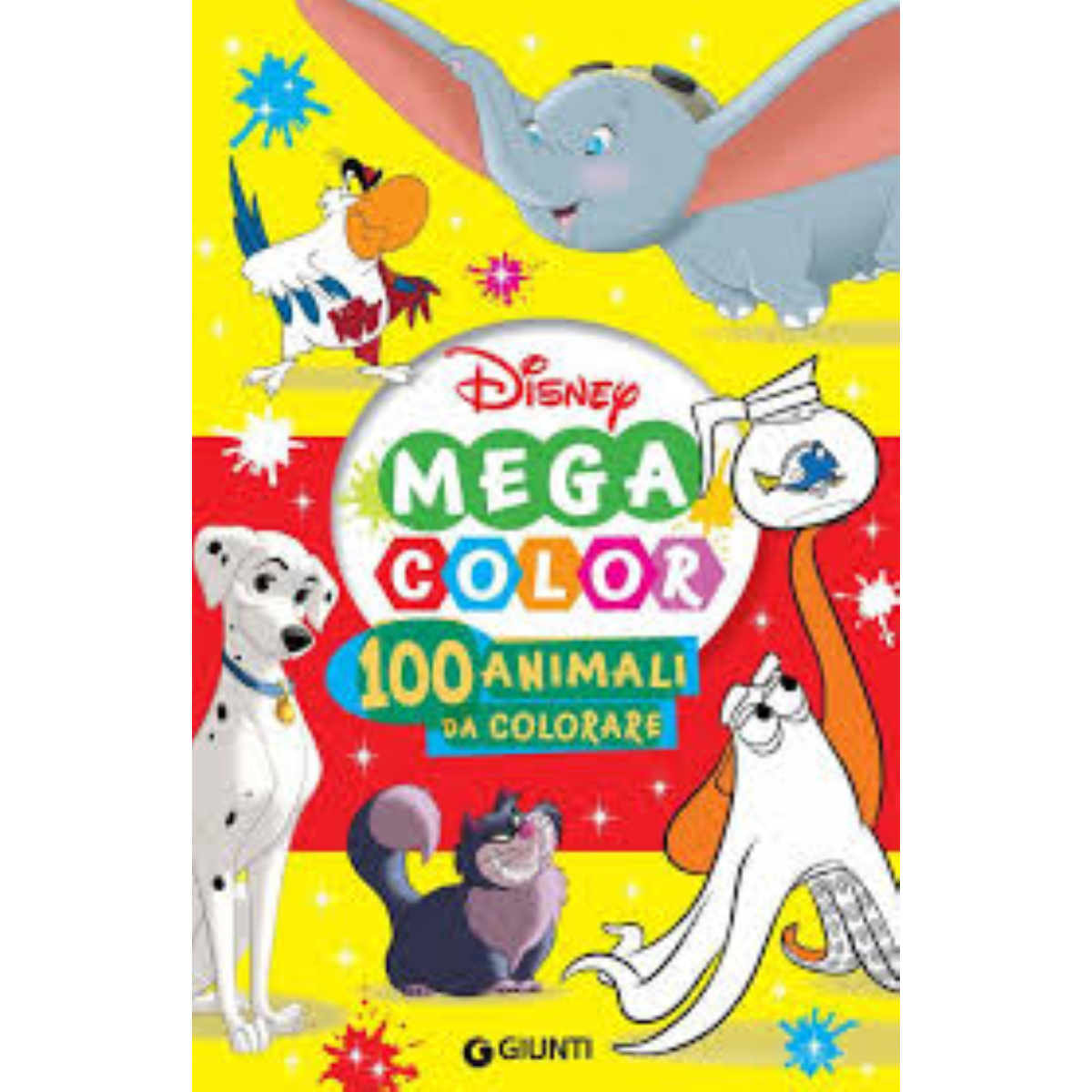 MEGA COLOR 100 ANIMALI DA COLORARE 