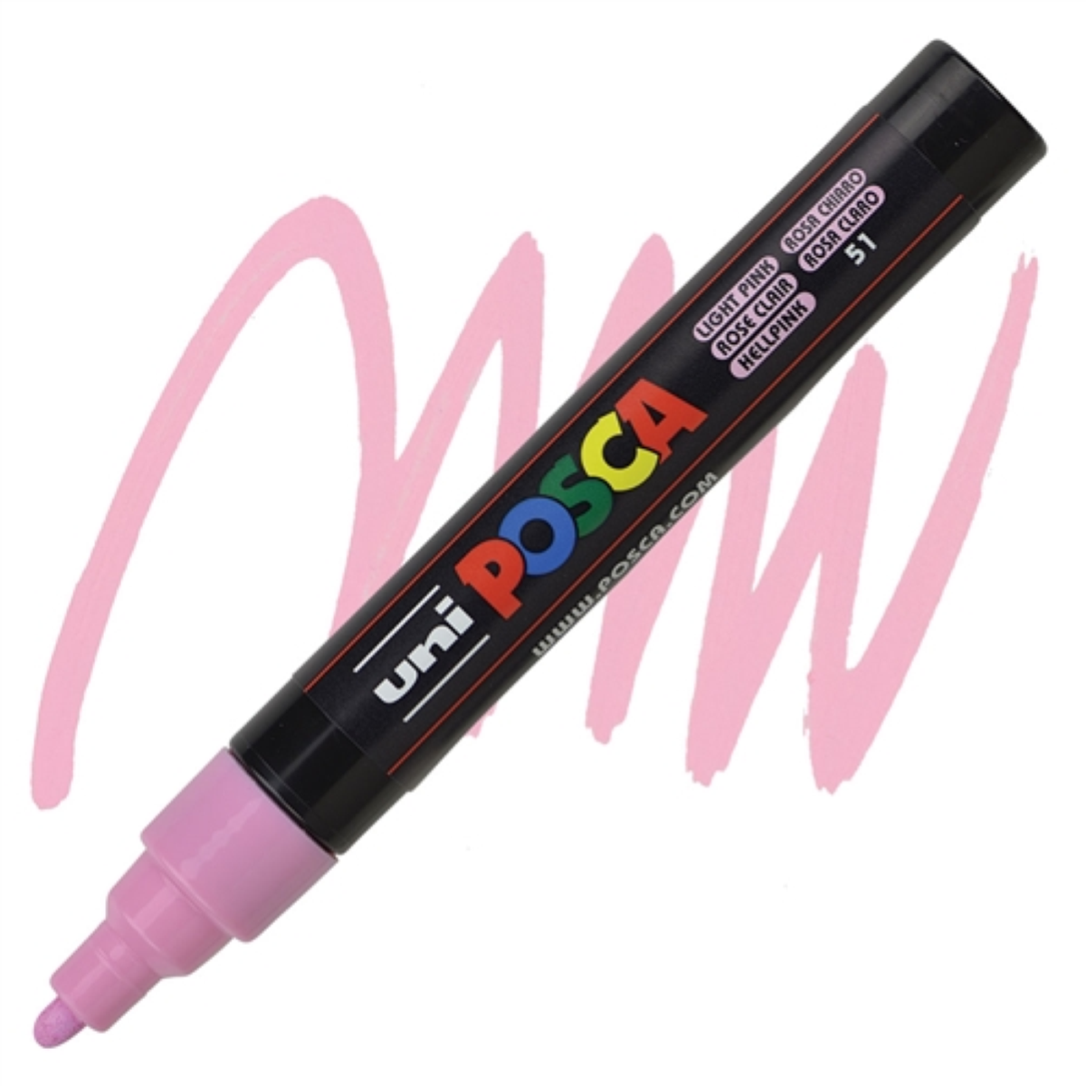 PENNARELLO UNI POSCA MM.2,5 PC5M ROSA CHIARO 51