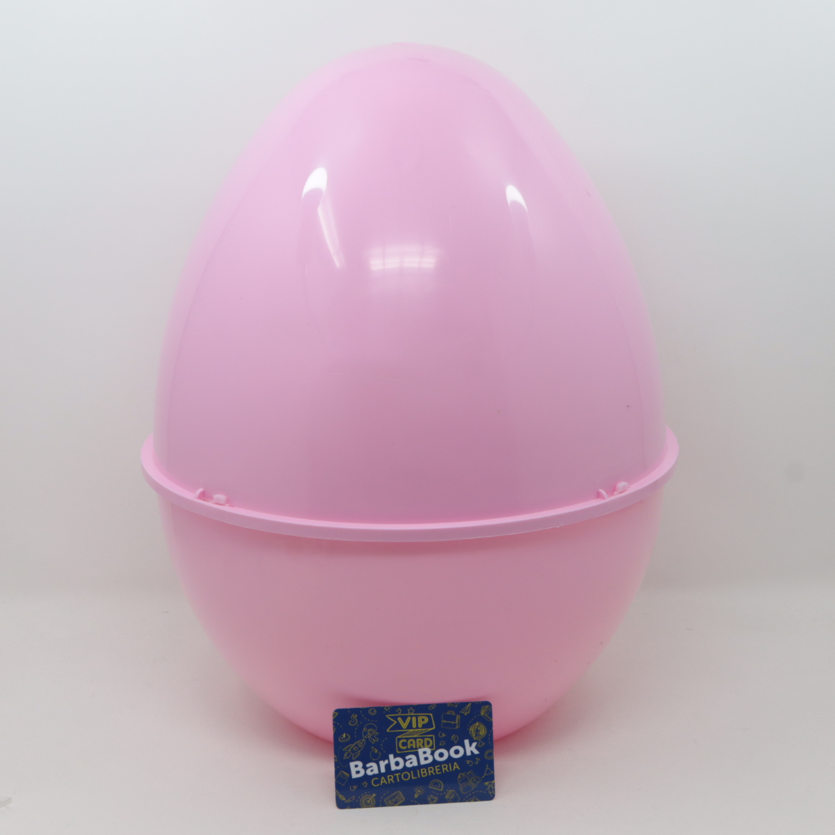 GUSCIO UOVO VUOTO H.42 ROSA GRANDE IN PLASTICA SORPRESONE DI PASQUA