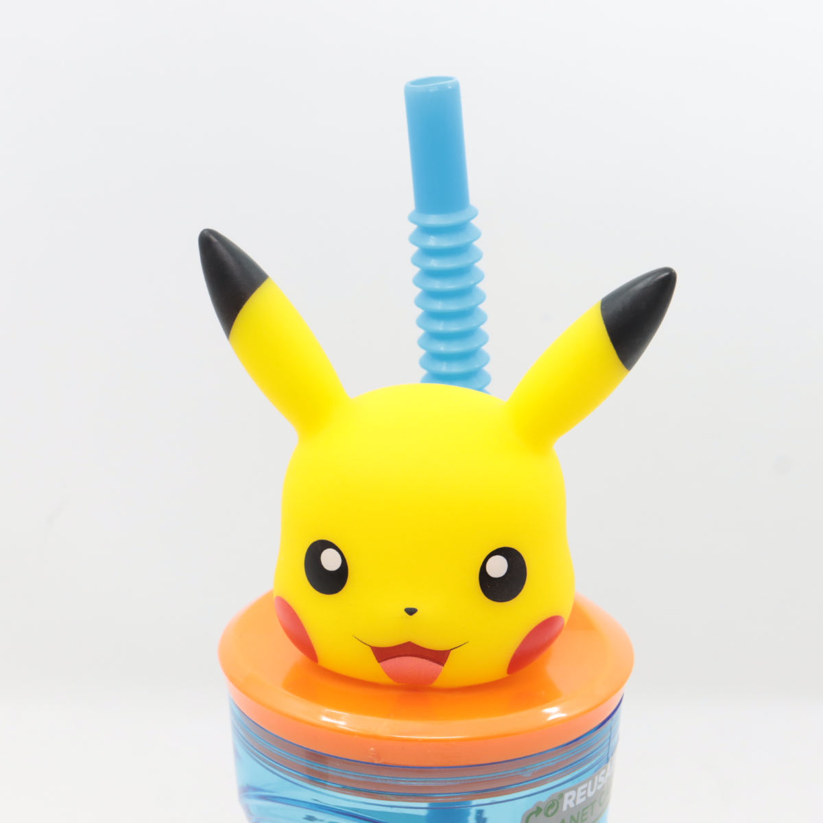 BICCHIERE ALTO CON CANNUCCIA POKEMON 3D ST08066