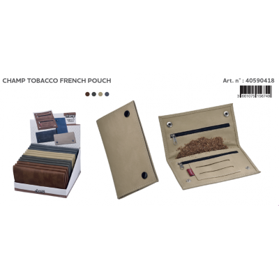 PORTA TABACCO SIMILPELLE CHAMP