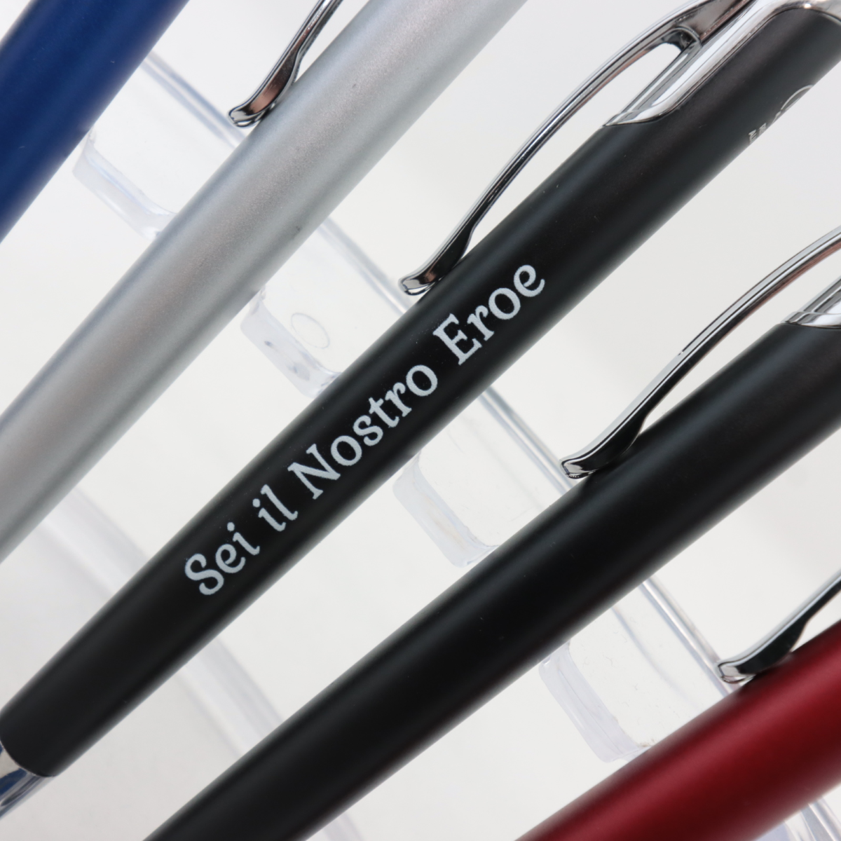 PENNA A SFERA BORG IN ALLUMINIO CROMATO ART. S1275 SEI IL NOSTRO EROE