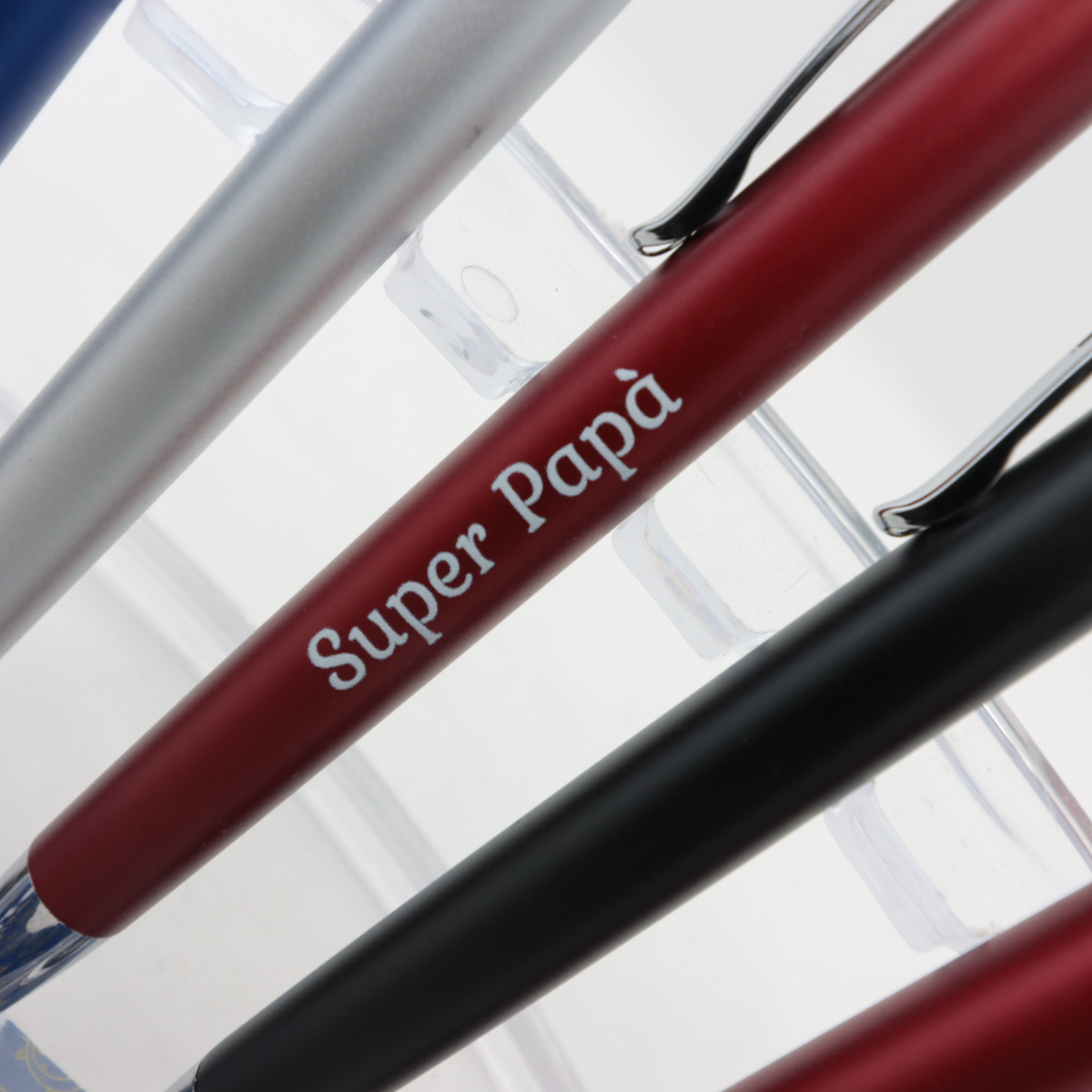 PENNA A SFERA BORG IN ALLUMINIO CROMATO ART. S1275 SUPER PAPA'