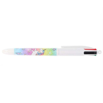 PENNA 4 COLORI BIC UNICORN PUNTA MM.1
