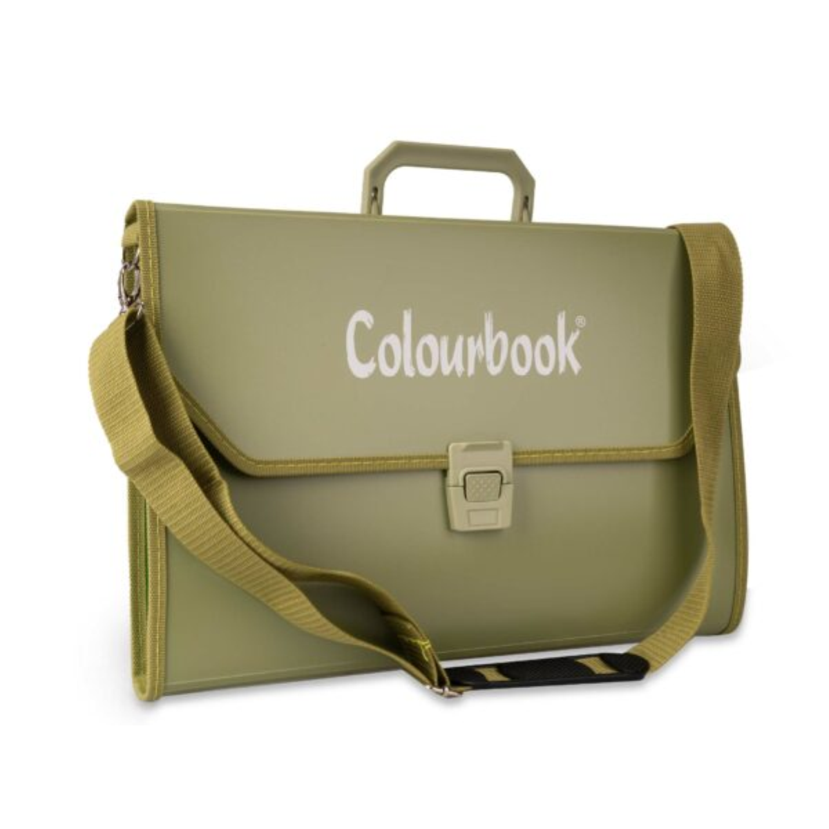 POLIONDA VALIGETTA WILD CM. 28 X 39 X 10 CON TRACOLLA COLOURBOOK VERDE MILITARE
