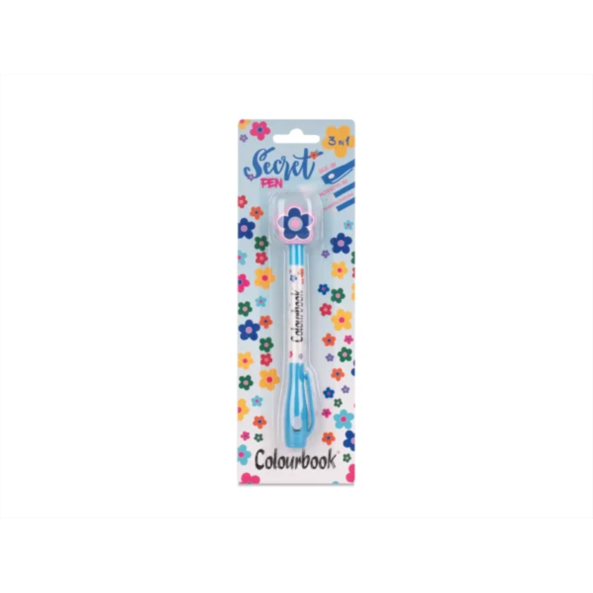 PENNA INCHIOSTRO INVISIBILE SECRET PEN COLOURBOOK COL249852 BLU