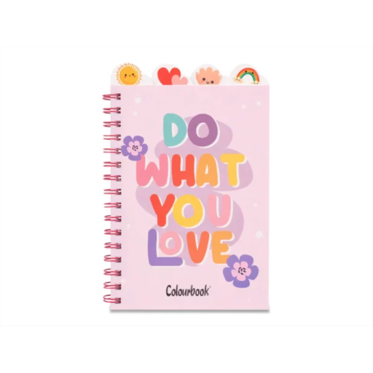 QUADERNO SPIRALATO NOTEBOOK GOOD VIBES A5 COLOURBOOK 1R/5M DO WHAT YOU LOVE