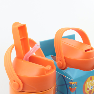 BORRACCIA TERMICA TINTAUNITA KIDS ML.550 ARANCIONE GIRAFFA 61953 PERSONALIZZATA