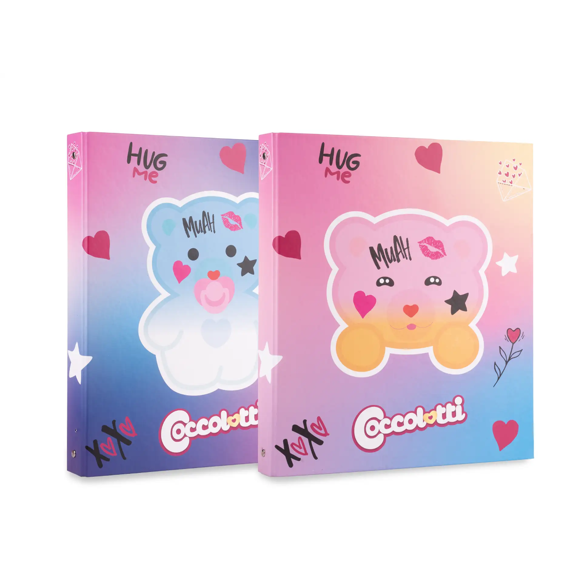 RACCOGLITORE 4 ANELLI A4 MM.30 COCCOLOTTI LOVE & TELL COLOURBOOK CLT00039