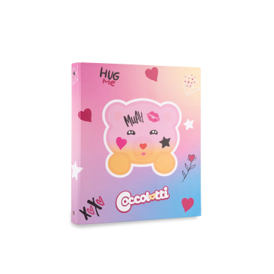 RACCOGLITORE 4 ANELLI A4 MM.30 COCCOLOTTI LOVE & TELL COLOURBOOK CLT00039