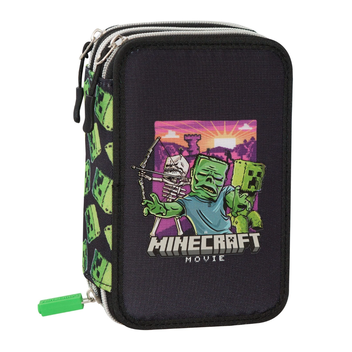 ASTUCCIO CORREDINO 3 CERNIERE MINECRAFT MOVIE ART. 73537