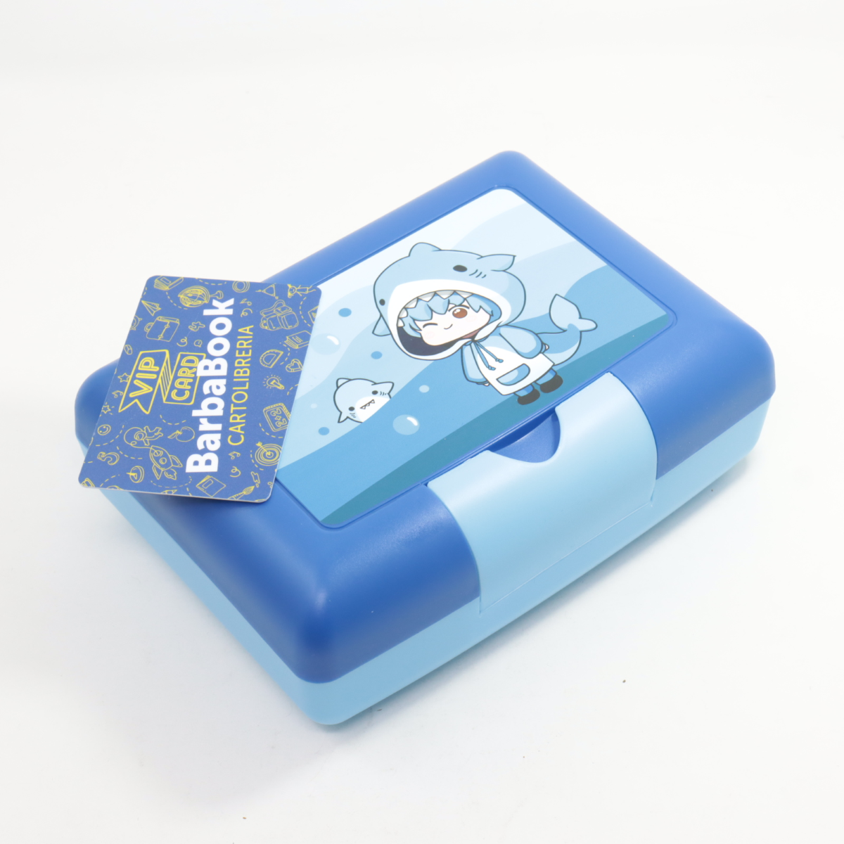 PORTA MERENDA SO KAWAII KITTY AZZURRO