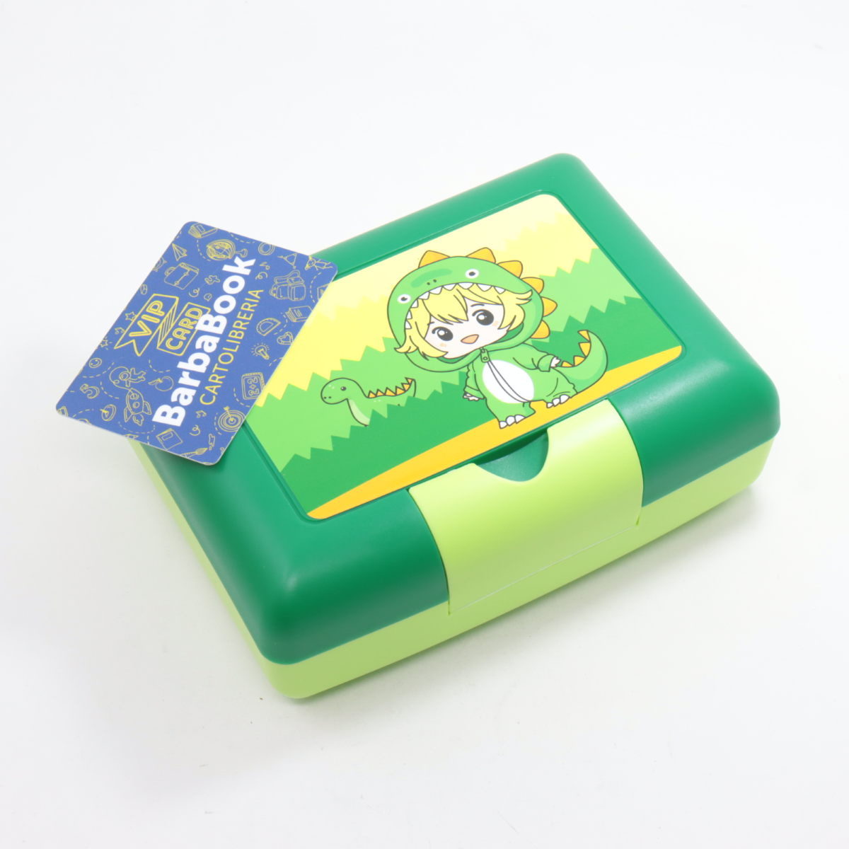 PORTA MERENDA SO KAWAII KITTY VERDE