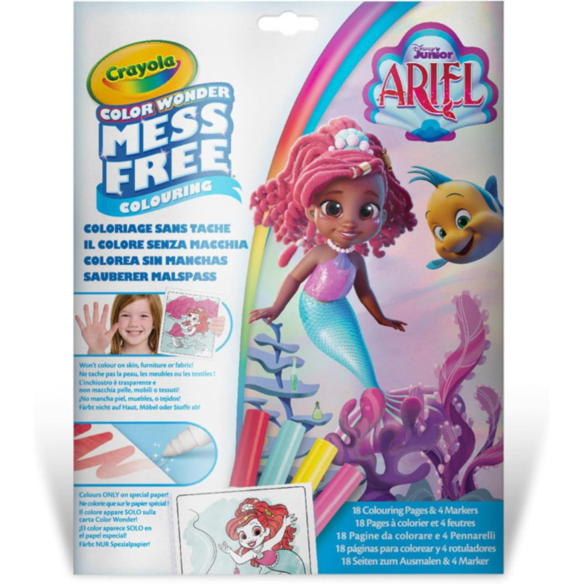 KIT COLOR WONDER SENZA MACCHIA CRAYOLA ARIEL 25-7019