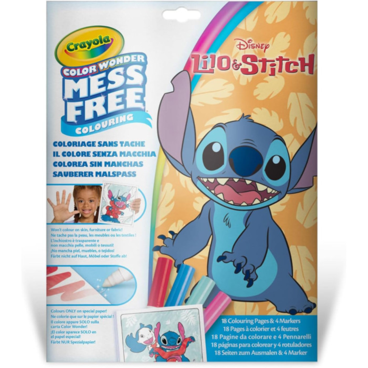 KIT COLOR WONDER SENZA MACCHIA LILO & STITCH 25-7021