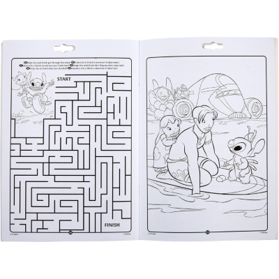 KIT COLOR ATTIVITA' & COLORING LILO & STITCH CRAYOLA