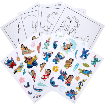 ALBUM DA COLORARE COLOR'N STICKER LILO & STITCH CRAYOLA