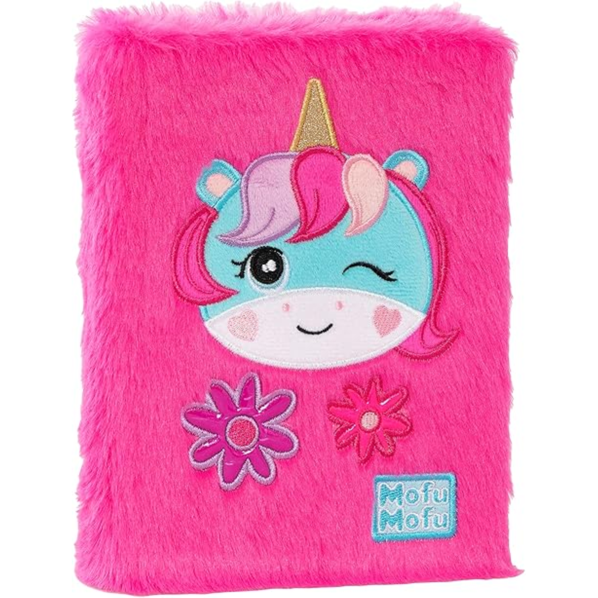 DIARIO MOFU MOFU 2025-26 STANDARD ART. 73654 PLUSH UNICORNO