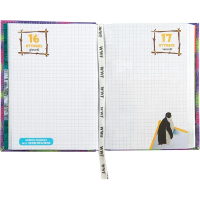 DIARIO WWF ILLUSTRATO 2025-26 KOALA ART. 73633 TESSUTO