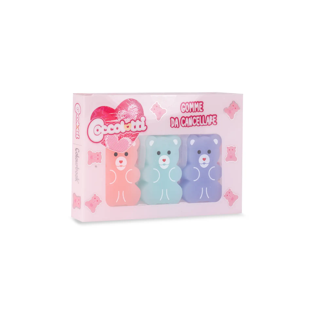 SET 3 GOMME COCCOLOTTI CLASSIC COLOURBOOK CLT00033