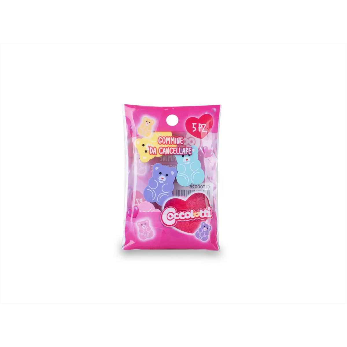 SET BUSTINA 5 MINI GOMME COCCOLOTTI COLOURBOOK CLT00028