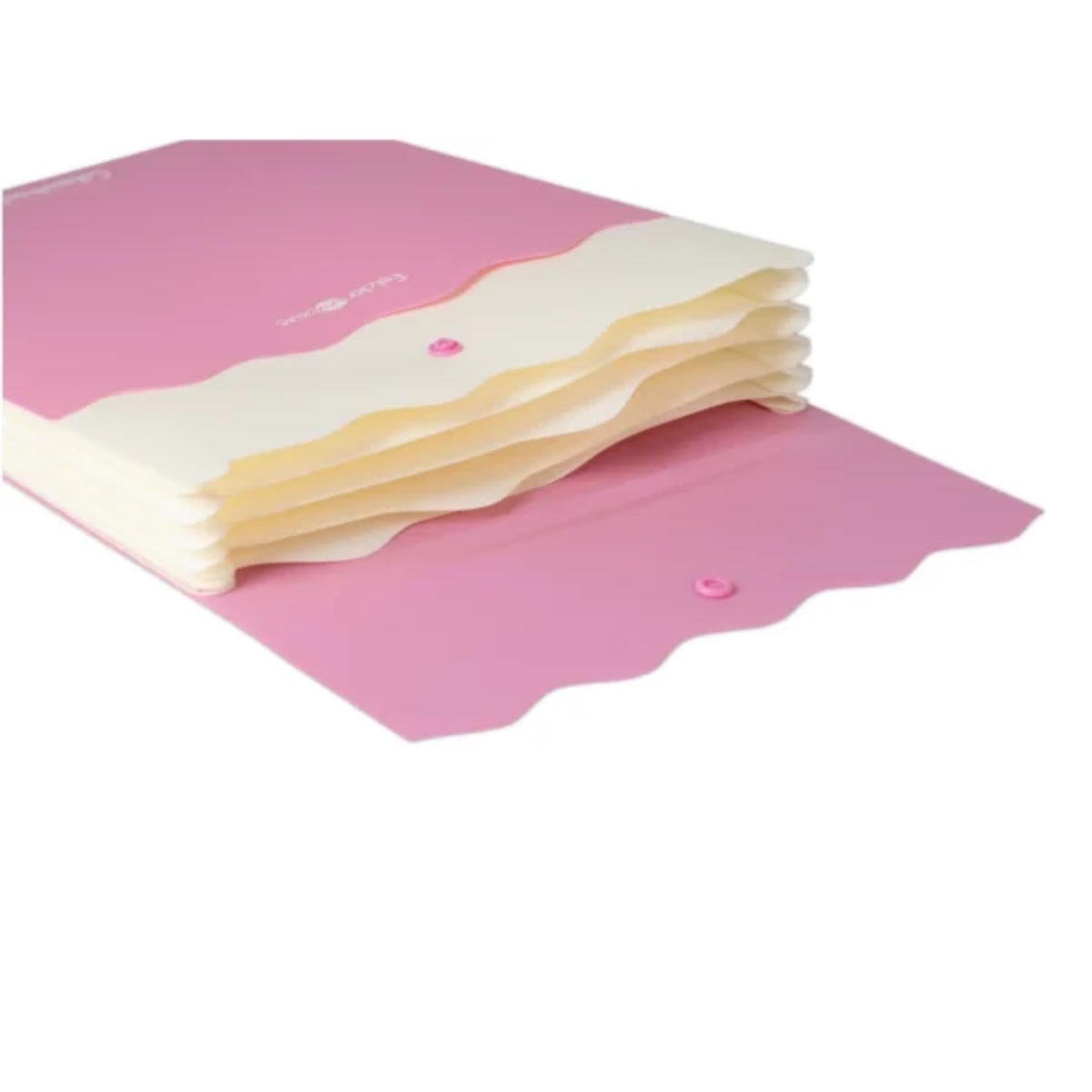 BUSTA PPL CON BOTTONE CM. 21 X 29.7 CON SOFFIETTO COLOURBOOK COL24192 ROSA