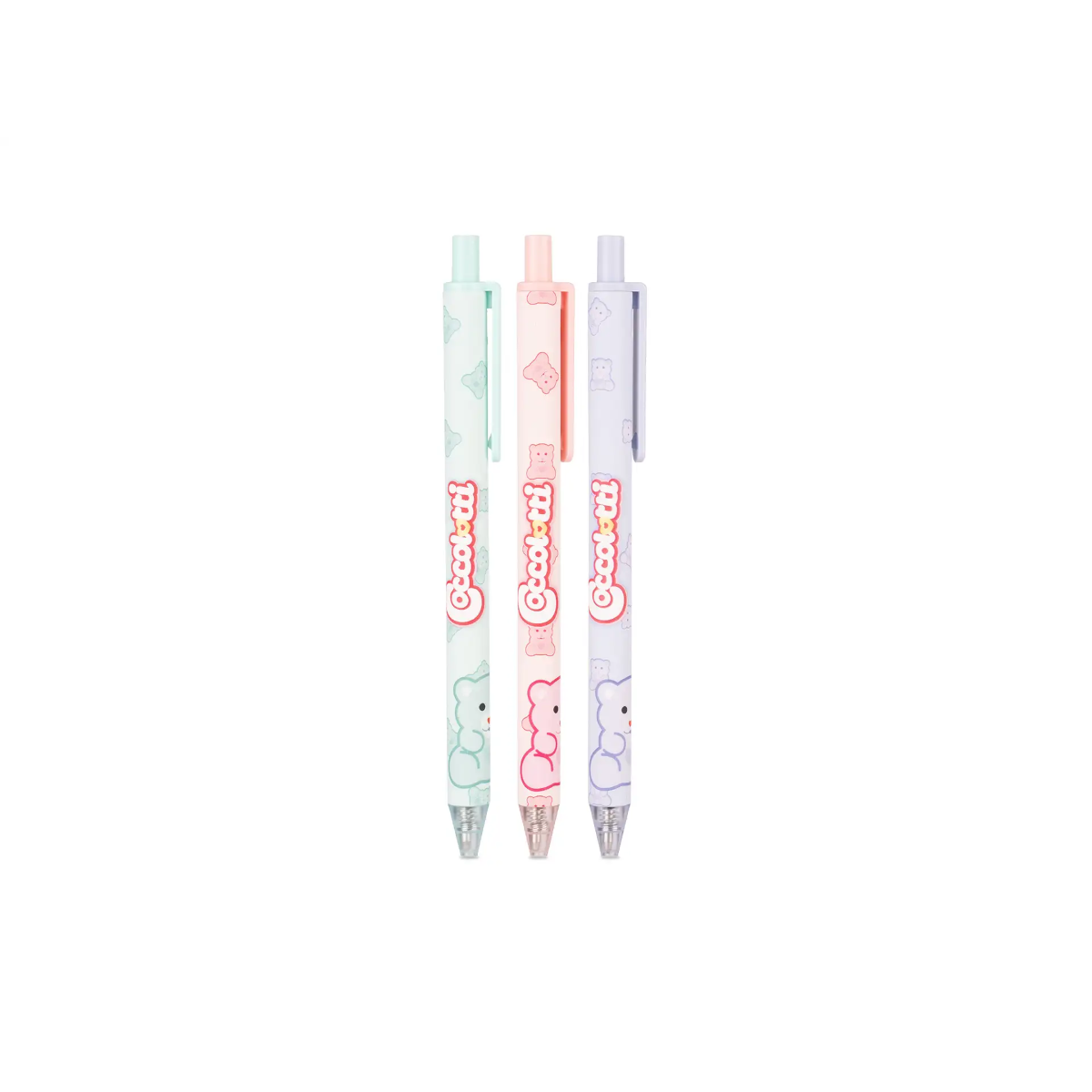 SET 3 PENNE A SFERA COCCOLOTTI CLASSIC COLOURBOOK INCHIOSTRO BLU