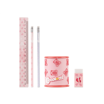 KIT STATIONERY COCCOLOTTI CLASSIC ROSA