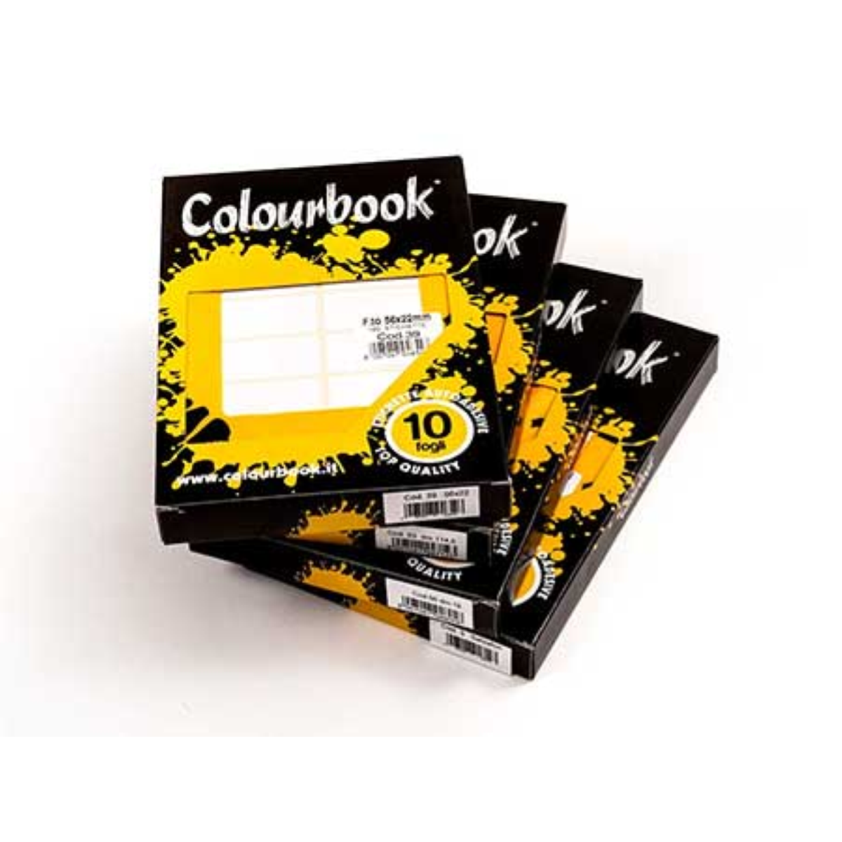 ETICHETTE ADESIVE MM. 70 X 56 COD. 47 COLOURBOOK