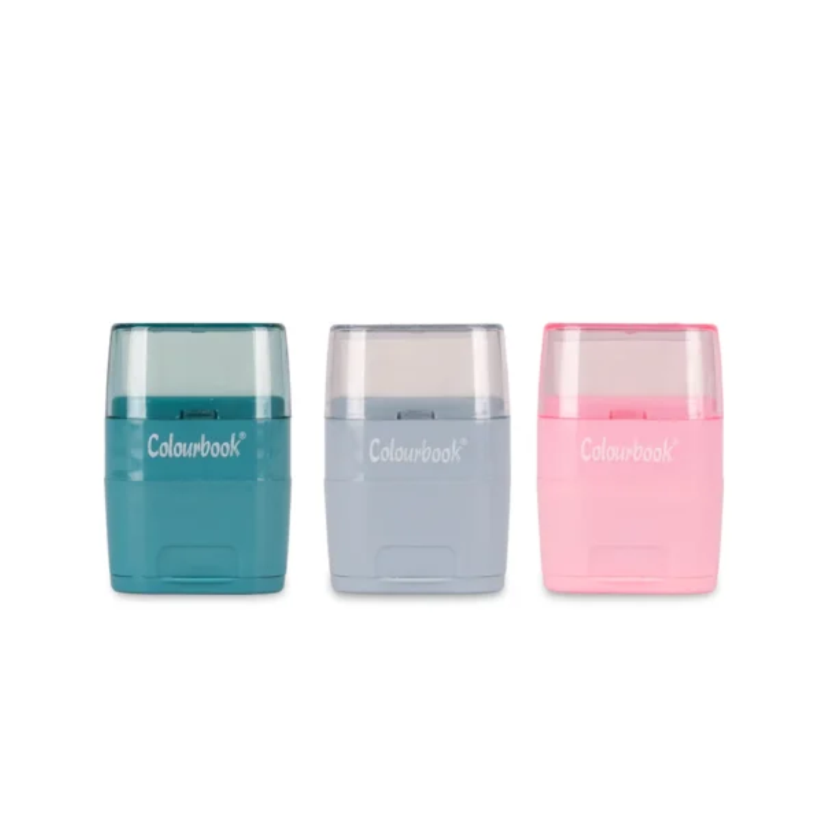 TEMPERAMATITE 2 FORI + GOMMA COLOURBOOK CON CONTENITORE