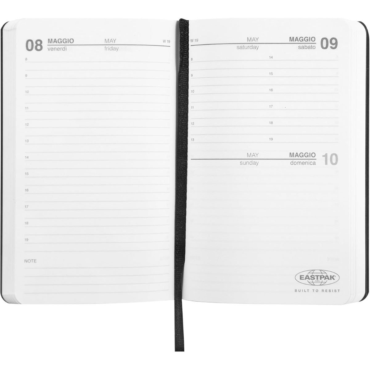 AGENDA EASTPAK DAY MIDI 2026 CM. 09 X 14 ART.74128TE