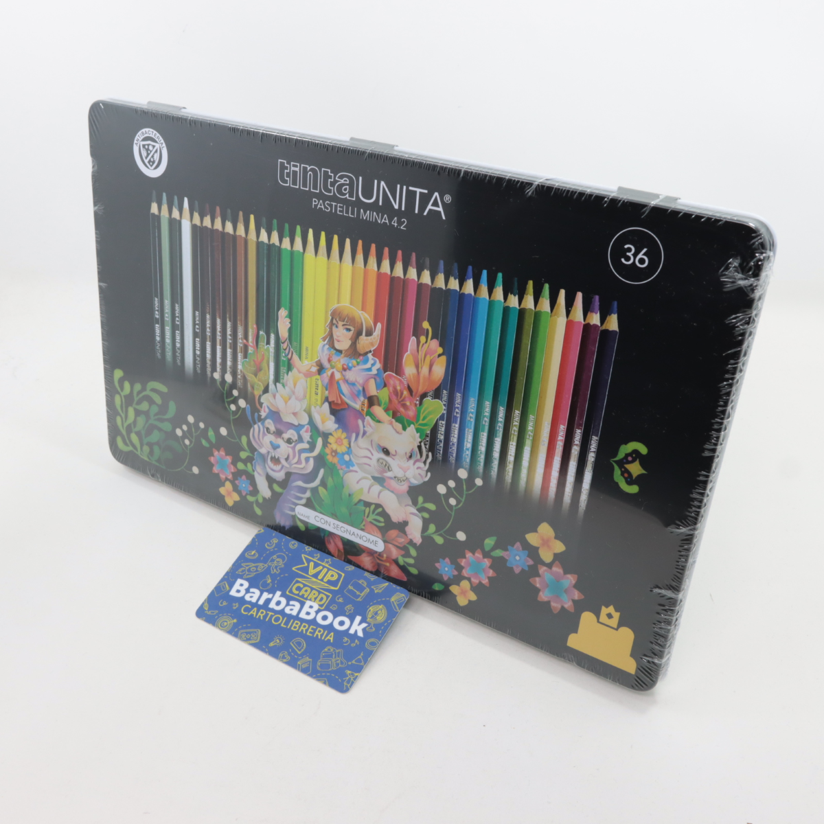 PASTELLI TINTAUNITA FRAFFROG METAL BOX 36 COLORI