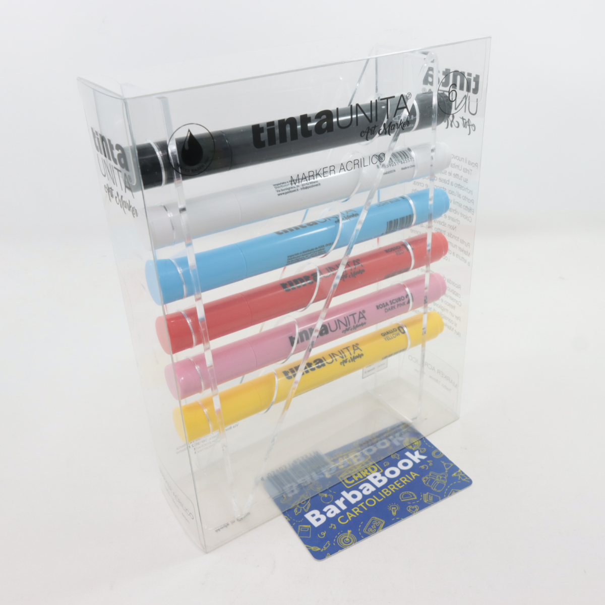 SET DISEGNO TINTAUNITA ART MARKER ACRILICI 6 COLORI