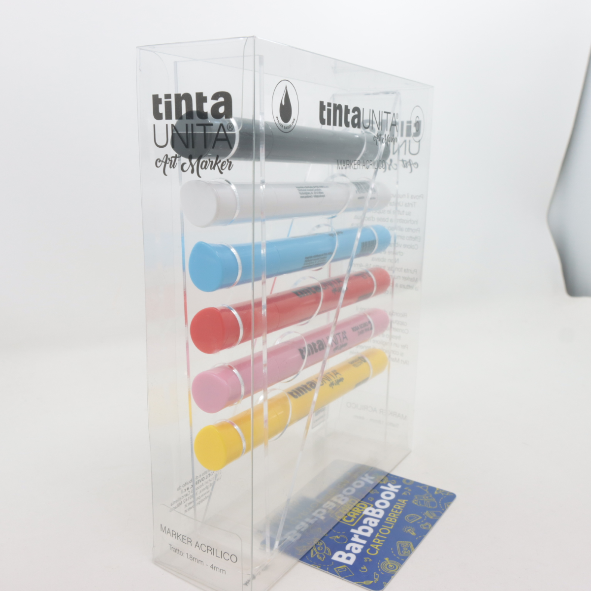 SET DISEGNO TINTAUNITA ART MARKER ACRILICI 6 COLORI