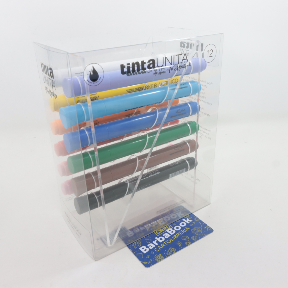 SET DISEGNO TINTAUNITA ART MARKER ACRILICI 12 COLORI