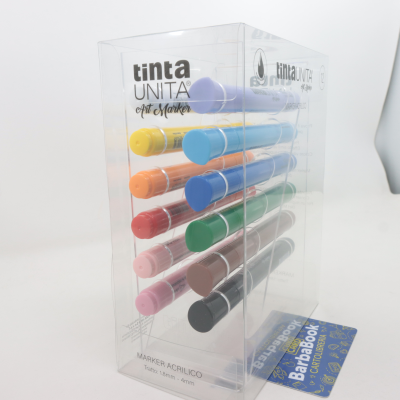 SET DISEGNO TINTAUNITA ART MARKER ACRILICI 12 COLORI