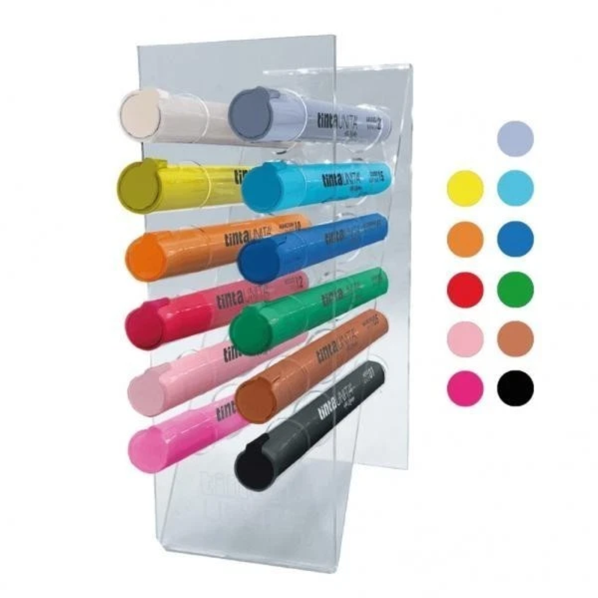 SET DISEGNO TINTAUNITA ART MARKER ACRILICI 12 COLORI