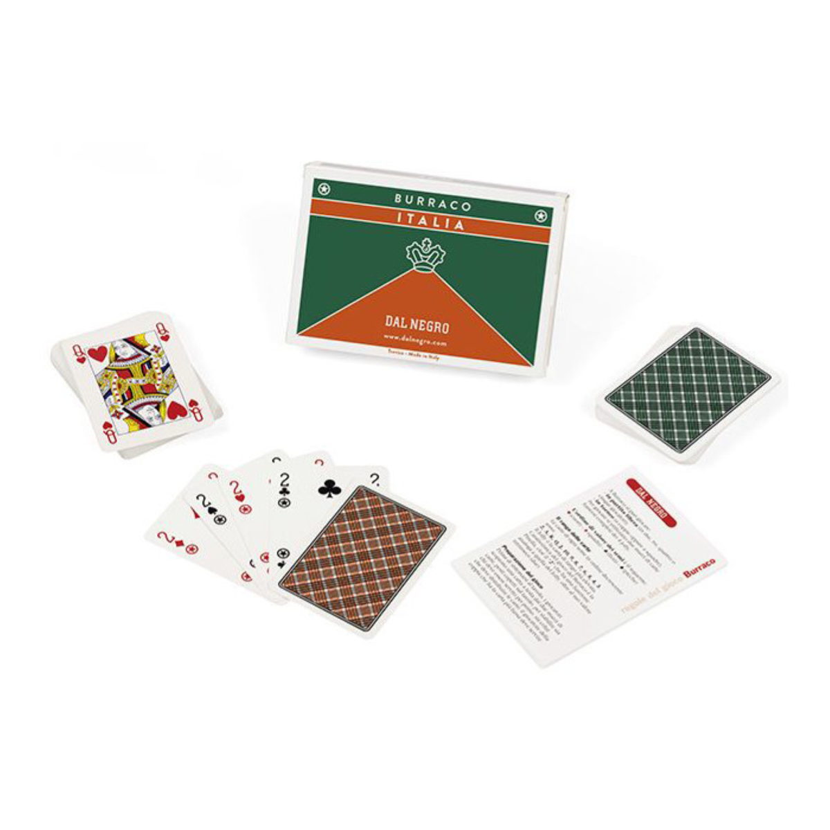 CARTE DA GIOCO BURRACO DAL NEGRO