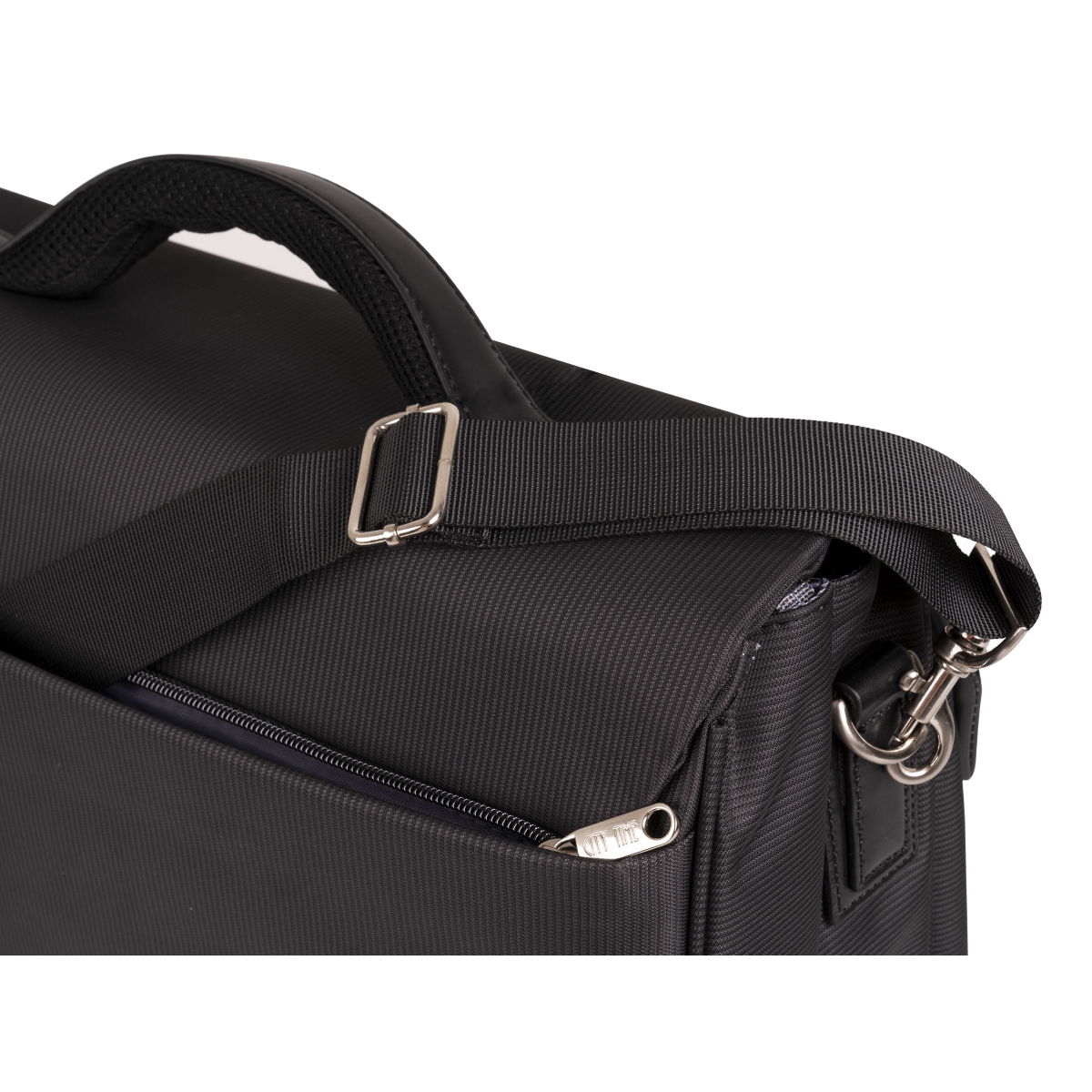 BORSA NIJI TESSUTO 2 SCOMPARTI NERA ART.NI060349