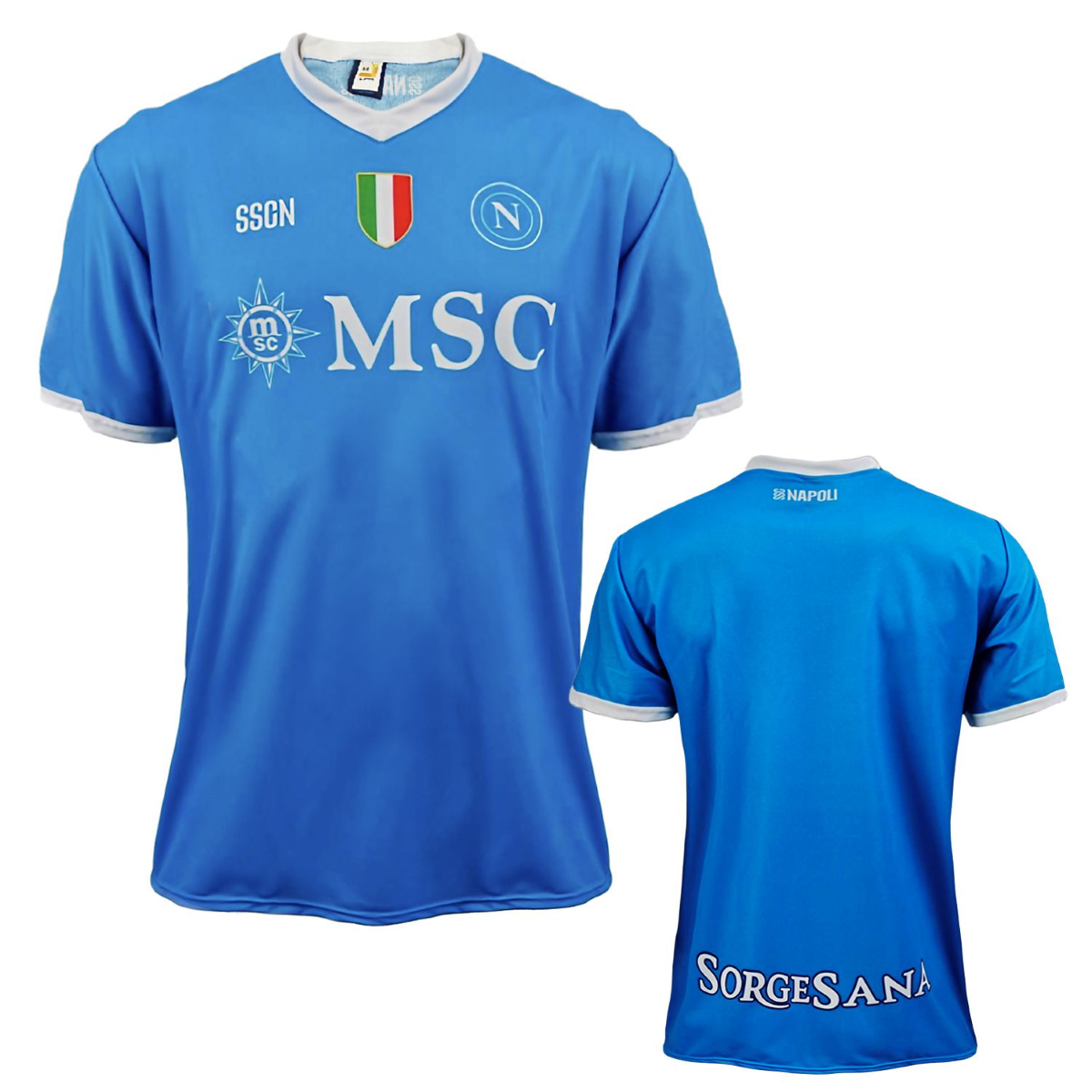 T-SHIRT MAGLIA CALCIO SSC NAPOLI 25/26 ART. NA0126 6 ANNI