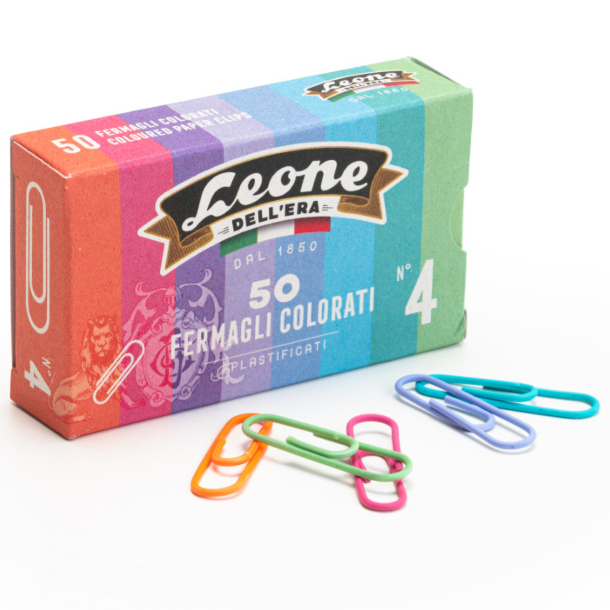 FERMAGLI N.4 LEONE COLORATI