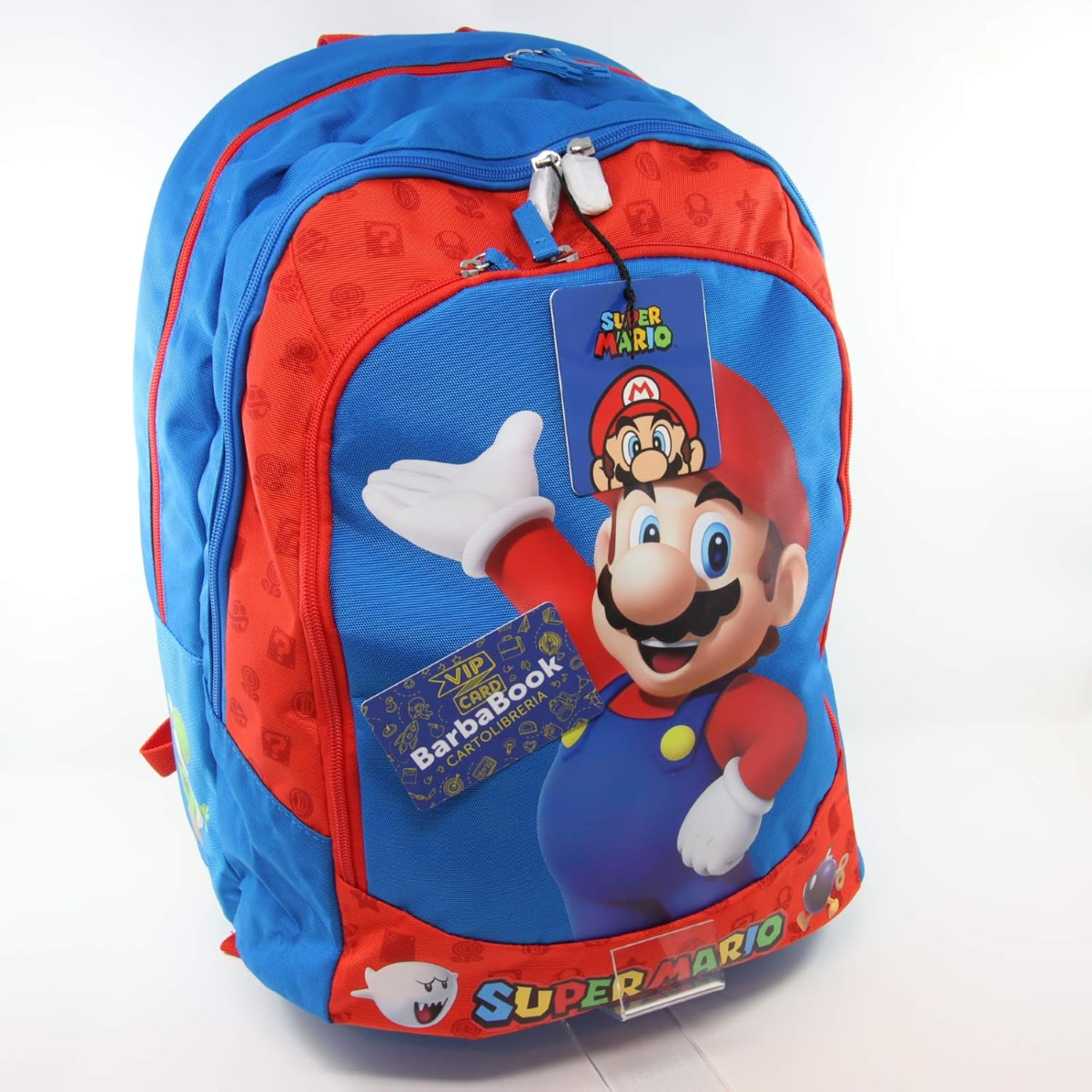 ZAINO SCUOLA TONDO SUPER MARIO BROS ART. 65063